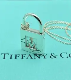 Tiffanyu0026 Co. ティファニー イニシャル ロック ネックレス 925