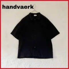 handvaerk 鹿の子 オープンカラー ポロシャツ M