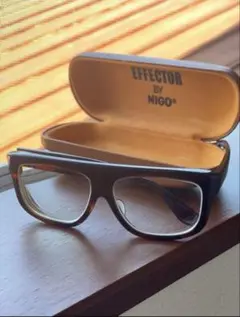 美品 EFFECTOR BY NIGO Monica ブラックサングラス EFFECTOR by NIGO/エフェクター MONICA サングラス/アイウェアの