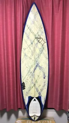 bredren design 中古ミッドレングスサーフボード ブレジン6'6f