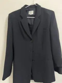 ARMANI COLLEZIONI グレー ストライプ ブレザー 42