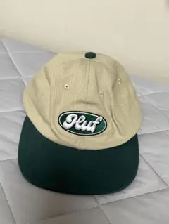 HUF ベージュ グリーン キャップ