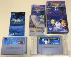大貝獣物語、大貝獣物語2 セット　スーパーファミコンソフト