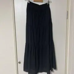 黒 ロングスカート