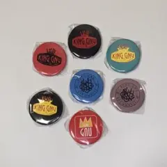 King Gnu CLUBGNU 限定ガチャ コンプリート　バッジセット King Gnu CLUBGNU限定ガチャ コンプリート セット - メルカリ