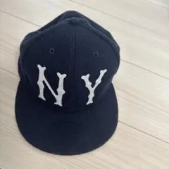 New Era 59FIFTY NYキャップ ネイビー