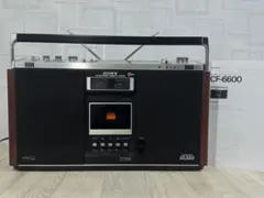 ソニー　ラジカセ　ᏟF-6600　ジルバップ　動作品　レトロ 楽天市場】ソニー ラジカセ ジルバップの通販