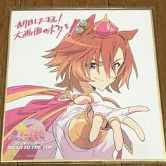 ウマ娘 road to the top テイエムオペラオー 映画特典色紙