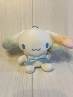 サンリオ　シナモロール　マスコット　むにゅぐるみパティオ