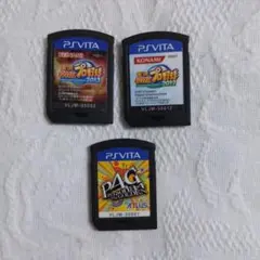 PSVitaソフト　３本まとめ　動作確認済み