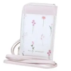 POCHE BOUQUET 花柄スマホショルダーバッグ