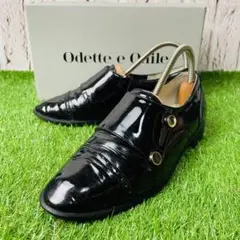 【美品】Odette e Odile ワイドベルト フラット 黒 22.5