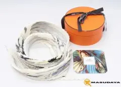 エルメスプリーツスカーフ フランス騎兵 【美品】