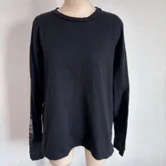 AZUL by MOUSSY 長袖 Tシャツ 【Ｌ】大きいサイズ　ブラック