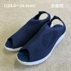 ラックラック空飛ぶストレッチニットサンダル