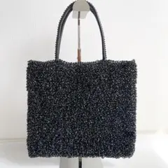極美品　アンテプリマ　スタンダード　スクエア　ラージ　オーロラ　ブラック