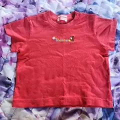 ミキハウス 赤 Tシャツ80サイズ
