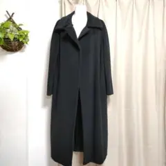 【美品】最高級 白タグ マックスマーラ ウール カシミヤ ガウンコート