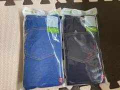 新品ユニクロ120リラックスフィットレギンス2組