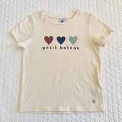 プチバトー　Tシャツ　ハート　100 110