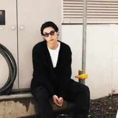 OUR LEGACY CARDIGAN “BLACK MOHAIR” 44
