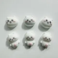 ちいかわ デコレーションパーツ デコパーツ 6コセット