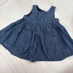 ★美品★babyGap デニム調 ワンピース 12-18ヶ月
