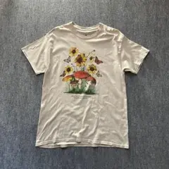 PACSUN < Mushroom & Flower > Print Tee