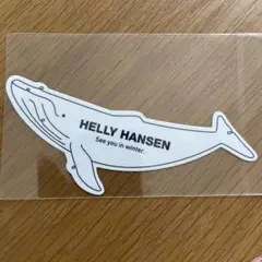 新品未開封品ノースフェイスヘリーハンセンクジラ型ステッカー早いもの勝ち‼️