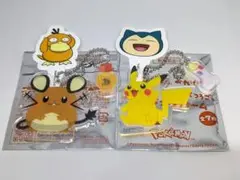 コメダ珈琲 ポケモン ピカチュウ デデンネ アクリルチャーム セットコメダ
