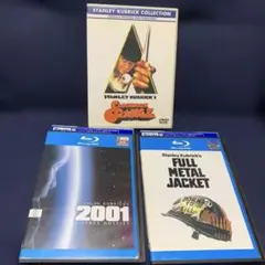 スタンリー・キューブリック DVD &Blu-ray3点　時計じかけのオレンジ他