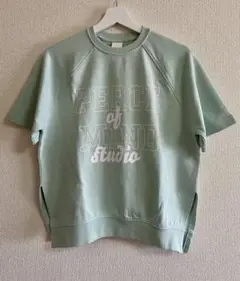 PEACE of MIND studio スウェット 40サイズ ミントグリーン