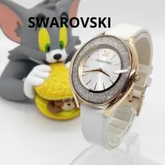 【超美品】SWAROVSKI スワロフスキー レディース腕時計 ゴールド 箱付き