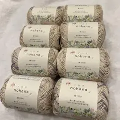 セリア nohana ノハナ Col No.4 アサガオ 8個セット