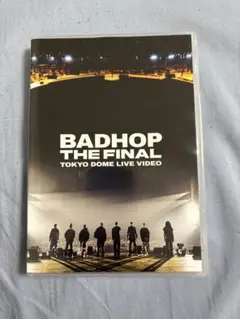 BAD HOP THE FINAL TOKYO DOME LIVE DVD