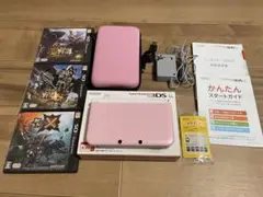 ニンテンドー 3DS LL モンハンソフト ケースセット