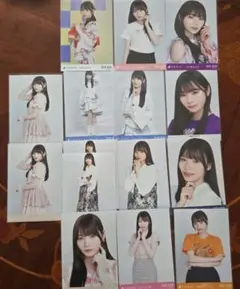 坂道シリーズ 岡本姫奈アイドル写真 15枚セット