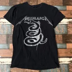 ビンテージ　古着　METALLICA メタリカ　バンド　メンズ　半袖tシャツ　黒