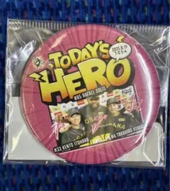 TODAY'S HERO8/19缶バッチドリス投手・糸原選手・熊谷選手