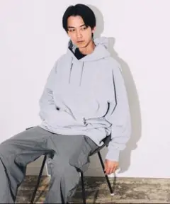 beams T パーカー グレー L 参考 auralee comoli