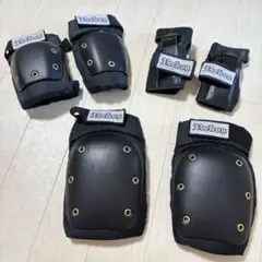 508-インラインスケート/スケボー　プロテクター　肘　膝　手　セット Mサイズ