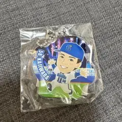 梶原58 横浜DeNAベイスターズ　ストラップ付き　ガチャガチャアクキー