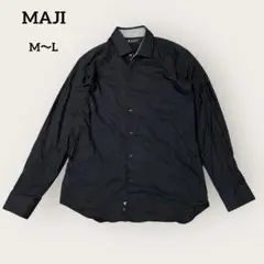 MAJI ベーシック フォーマル ベーシック カジュアル 長袖シャツ M〜L