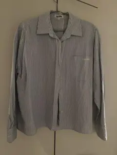Djerf Avenue Breezy Shirt ストライプ ブルー新品未使用