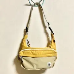 コブマスター ショルダーバッグ 三日月型 イエロー/ベージュ