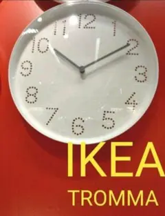 IKEA　トロマTROMMA ウォールクロック✨クオーツ壁掛け時計　匿名発送✨️