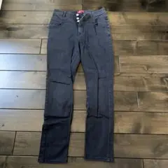 レピピアルマリオ　パンツ　Ｍ　ハイウェスト　ブラック