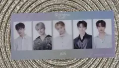 SEVENTEEN　カフェ　WEVERSE 購入特典　ブックマーク　ジュン