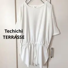 Techichi TERRASSE テチチテラス5分袖ウエストゴム チュニック