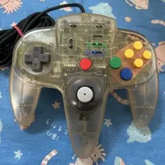 連射機能付き　Nintendo64 コントローラー　青色　アスキーパッド64 アスキーパッド64｜懐かしの名作を今すぐプレイ